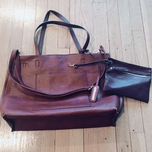 URBAN OUTFITTERS Street Level Vegan Leather Tote